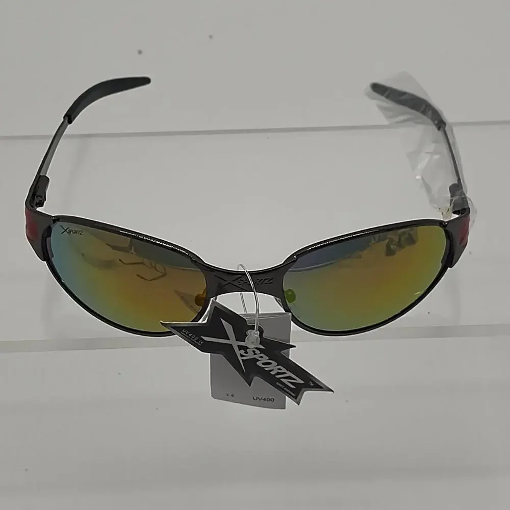 424 xsportz sunglasses with redblack